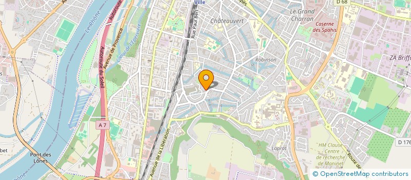 localisation de l'entreprise MONSIEUR ALEXANDRE CHAUFFOUR  VALENCE