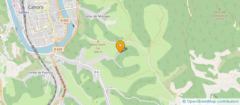 localisation de l'entreprise MONSIEUR ALEXANDRE CHAUFOUR  CAHORS