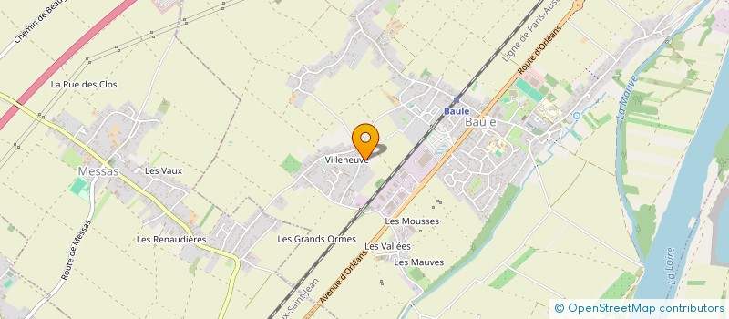 localisation de l'entreprise MONSIEUR ALEXANDRE CHAUVEAU à BAULE