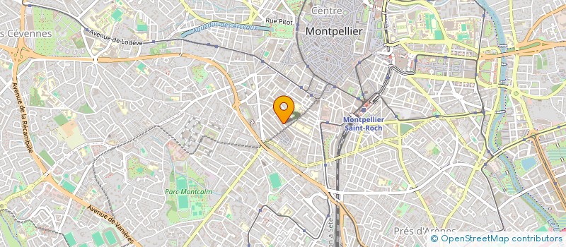 localisation de l'entreprise MONSIEUR ALEXANDRE CHAVEY  MONTPELLIER