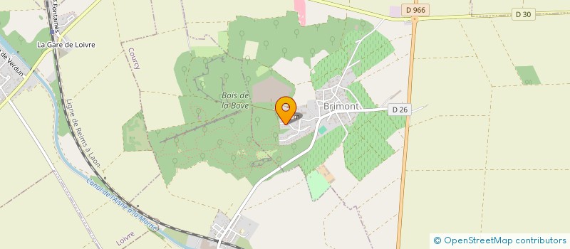 localisation de l'entreprise MONSIEUR ALEXANDRE CHENIVESSE  BRIMONT