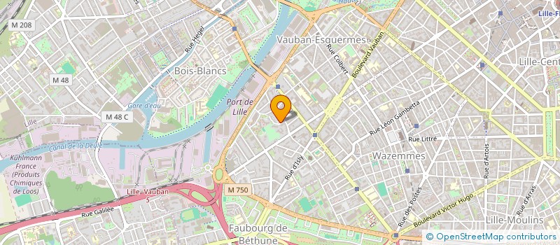localisation de l'entreprise MONSIEUR ALEXANDRE CHENUIL à LILLE