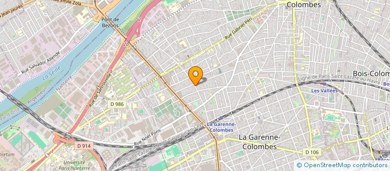 localisation de l'entreprise MONSIEUR ALEXANDRE CHEPETKINE à COLOMBES