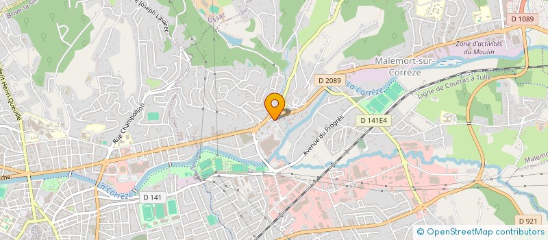 localisation de l'entreprise MONSIEUR ALEXANDRE CHEROUX  MALEMORT