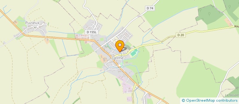 localisation de l'entreprise MONSIEUR ALEXANDRE CHERY  DELME