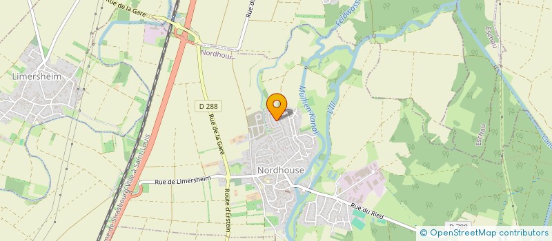 localisation de l'entreprise MONSIEUR ALEXANDRE CHEVALIER  NORDHOUSE