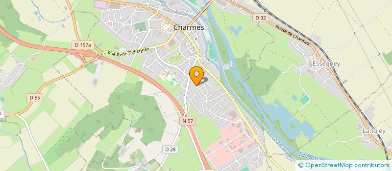 localisation de l'entreprise MONSIEUR ALEXANDRE CHEVALIER  CHARMES