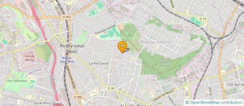 localisation de l'entreprise MONSIEUR ALEXANDRE CHEVALLIER  NEUILLY-PLAISANCE