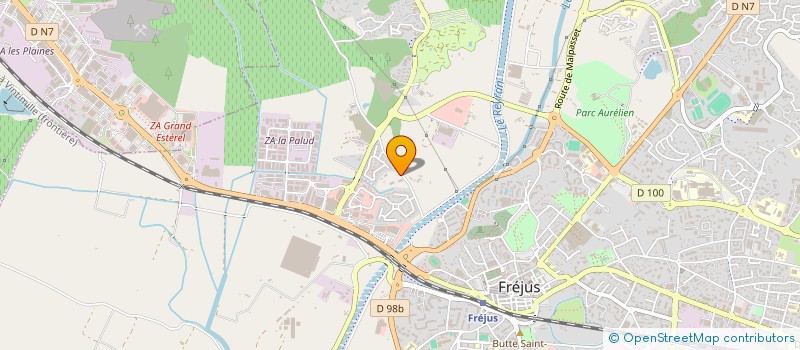 localisation de l'entreprise MONSIEUR ALEXANDRE CHIANCONE à FREJUS