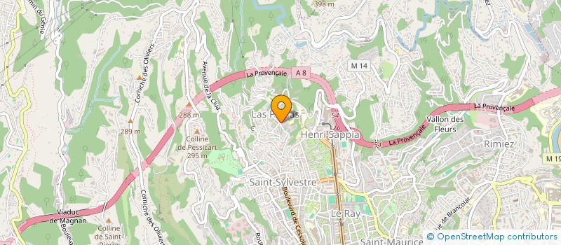 localisation de l'entreprise MONSIEUR ALEXANDRE CHIFMAKHER  NICE