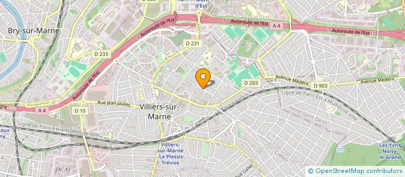 localisation de l'entreprise MONSIEUR ALEXANDRE CHIKOU à VILLIERS-SUR-MARNE