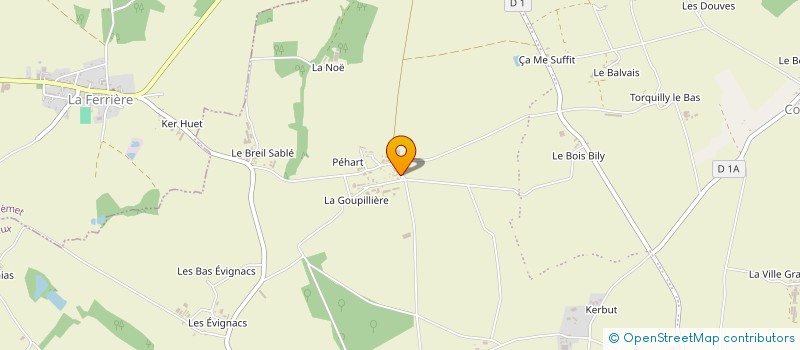 localisation de l'entreprise MONSIEUR ALEXANDRE CHOLLET  PLUMIEUX