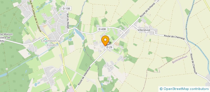 localisation de l'entreprise MONSIEUR ALEXANDRE CHOLLET  NANCRAY-SUR-RIMARDE