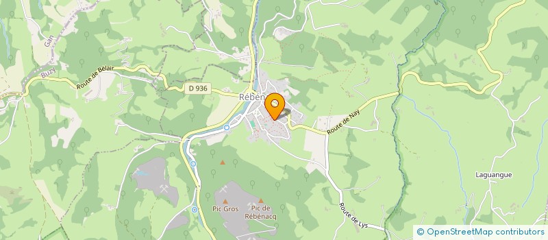 localisation de l'entreprise MONSIEUR ALEXANDRE CHOMIENNE  REBENACQ