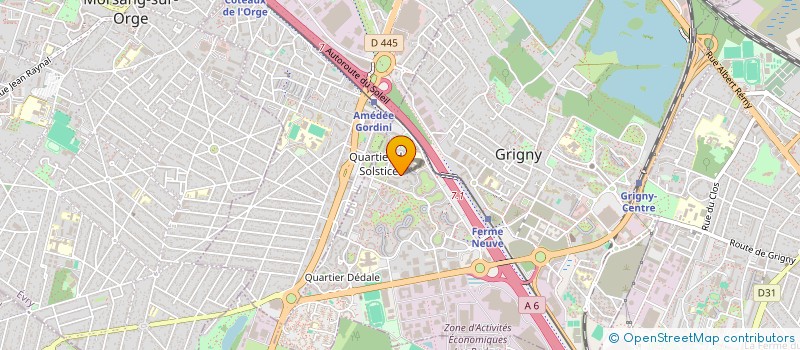 localisation de l'entreprise MONSIEUR ALEXANDRE CIATTI  GRIGNY