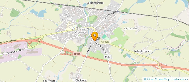 localisation de l'entreprise MONSIEUR ALEXANDRE CIBARD  LA CHAIZE-LE-VICOMTE