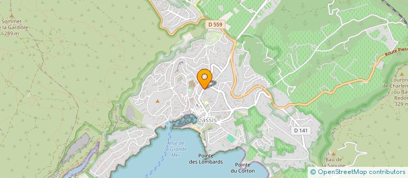 localisation de l'entreprise MONSIEUR ALEXANDRE CIEL  CASSIS