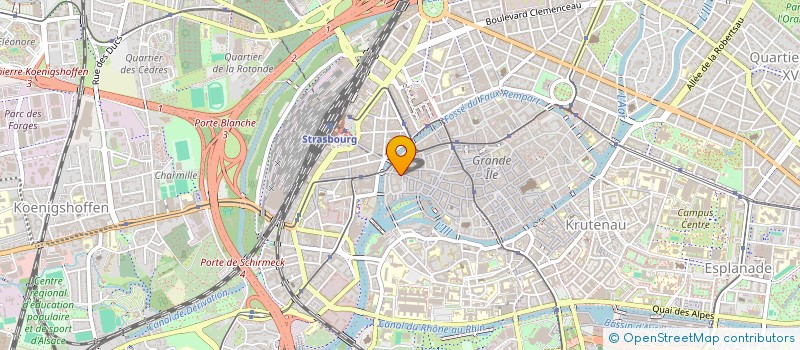 localisation de l'entreprise MONSIEUR ALEXANDRE CIMEN à STRASBOURG