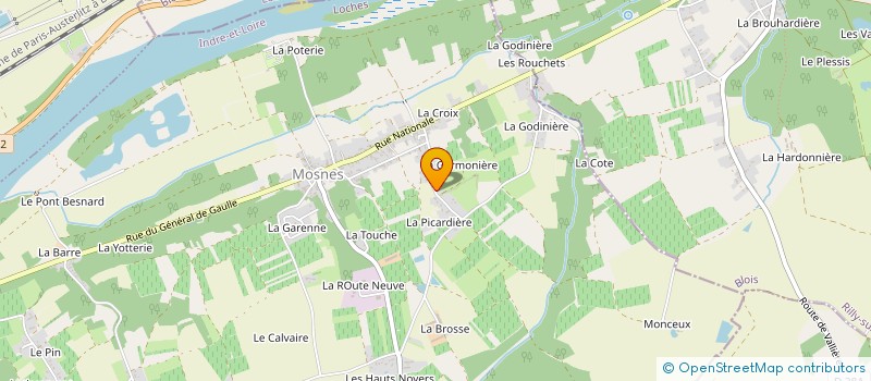 localisation de l'entreprise MONSIEUR ALEXANDRE CIVIALE  MOSNES