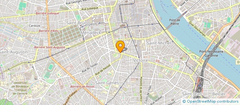 localisation de l'entreprise MONSIEUR ALEXANDRE CLANIS  BORDEAUX