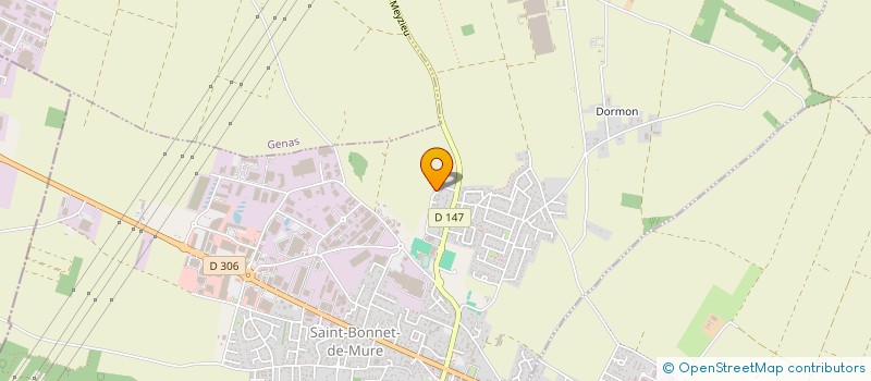 localisation de l'entreprise MONSIEUR ALEXANDRE CLAPISSON  SAINT-BONNET-DE-MURE