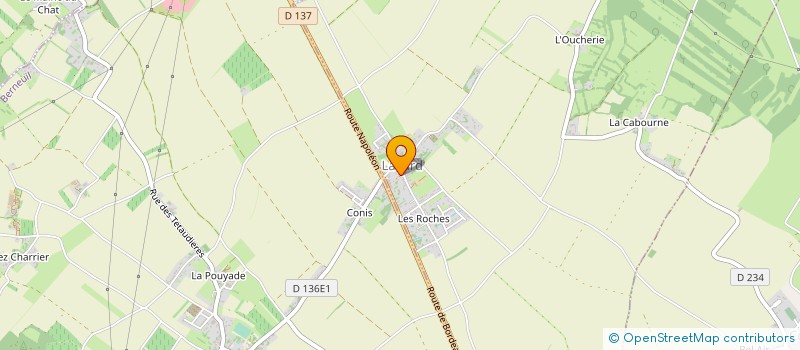 localisation de l'entreprise MONSIEUR ALEXANDRE CLAUDANT  LA JARD