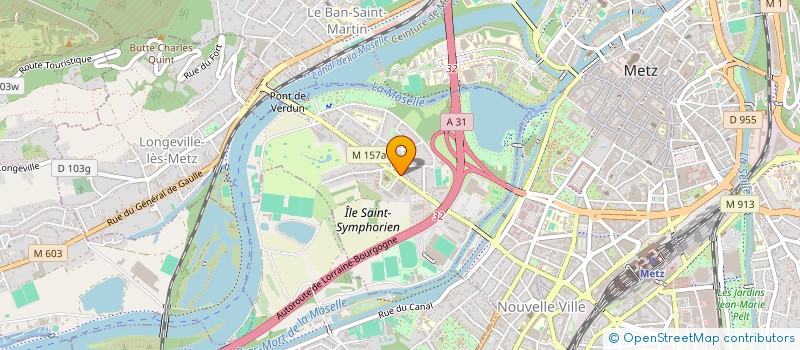 localisation de l'entreprise MONSIEUR ALEXANDRE CLAUSSET  LONGEVILLE-LES-METZ