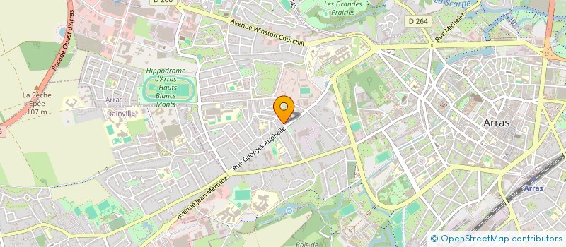 localisation de l'entreprise MONSIEUR ALEXANDRE CLEMENT à ARRAS