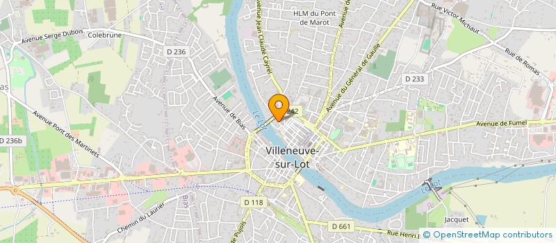 localisation de l'entreprise MONSIEUR ALEXANDRE CLEMENT  VILLENEUVE-SUR-LOT