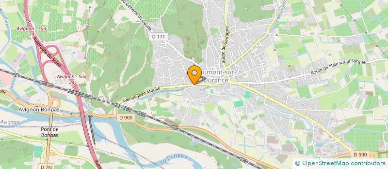 localisation de l'entreprise MONSIEUR ALEXANDRE CLICTEUR  CAUMONT-SUR-DURANCE