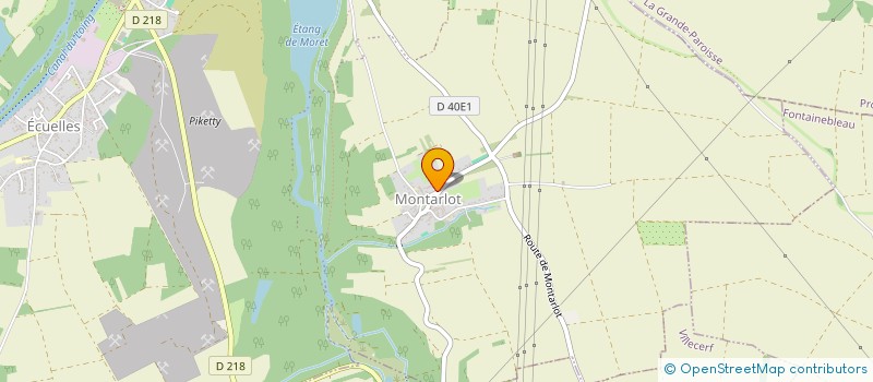 localisation de l'entreprise MONSIEUR ALEXANDRE COCHIN  MORET-LOING-ET-ORVANNE