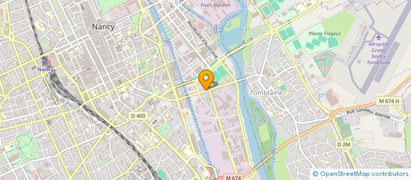 localisation de l'entreprise MONSIEUR ALEXANDRE COCHINAIRE  NANCY