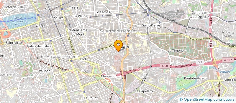 localisation de l'entreprise MONSIEUR ALEXANDRE COCHINI à MARSEILLE 5