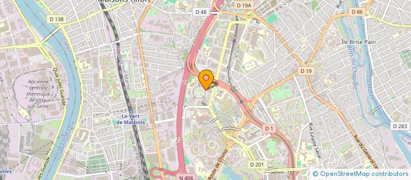 localisation de l'entreprise MONSIEUR ALEXANDRE COCLONIS  CRETEIL