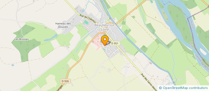 localisation de l'entreprise MONSIEUR ALEXANDRE COCO  SAINT-BENIN-D'AZY
