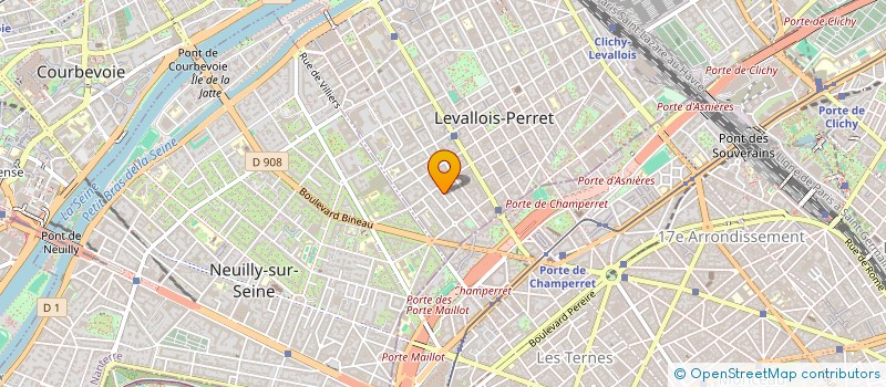 localisation de l'entreprise MONSIEUR ALEXANDRE CODACCIONI à LEVALLOIS-PERRET