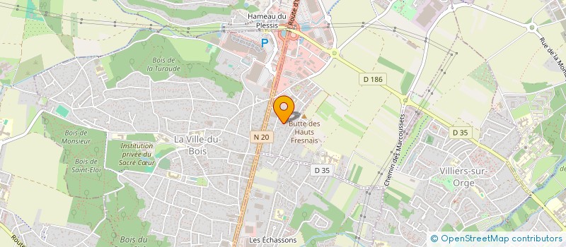 localisation de l'entreprise MONSIEUR ALEXANDRE COEUR à BALLAINVILLIERS