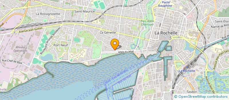 localisation de l'entreprise MONSIEUR ALEXANDRE COIFFIER-GREVERIE  LA ROCHELLE