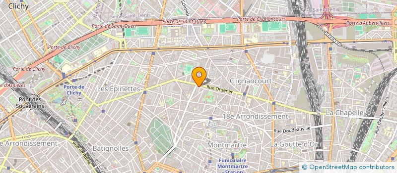 localisation de l'entreprise MONSIEUR ALEXANDRE COING  BONDY