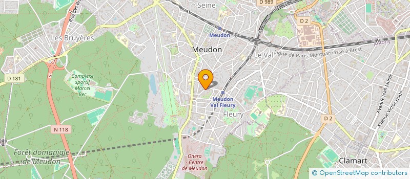 localisation de l'entreprise MONSIEUR ALEXANDRE COLCHEN à MEUDON