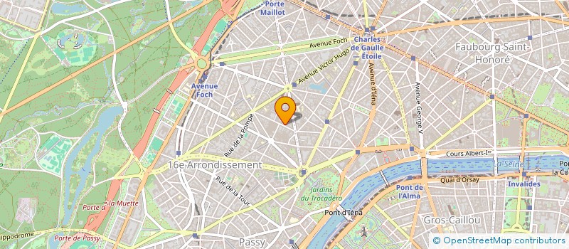 localisation de l'entreprise MONSIEUR ALEXANDRE COLE  PARIS