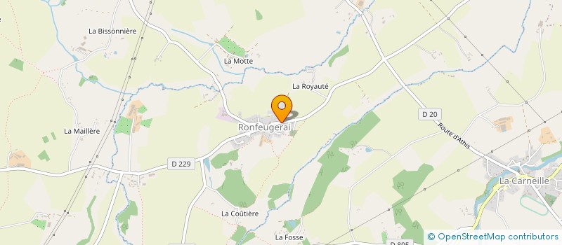 localisation de l'entreprise MONSIEUR ALEXANDRE COLIN à ATHIS-VAL DE ROUVRE