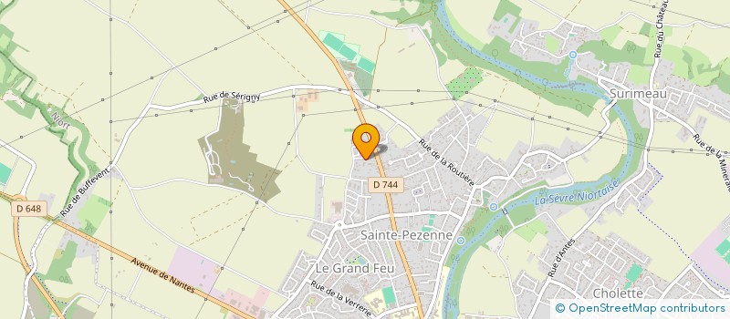 localisation de l'entreprise MONSIEUR ALEXANDRE COLIN à NIORT