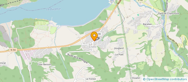 localisation de l'entreprise MONSIEUR ALEXANDRE COLLIGNON à CROTS