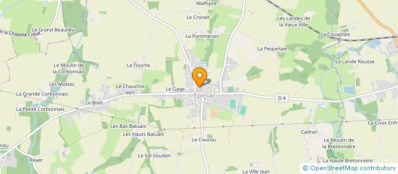 localisation de l'entreprise MONSIEUR ALEXANDRE COLOGNI  EPINIAC