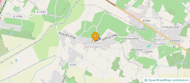 localisation de l'entreprise MONSIEUR ALEXANDRE COLOMBET à SAINT-ROMAIN-LA-VIRVEE