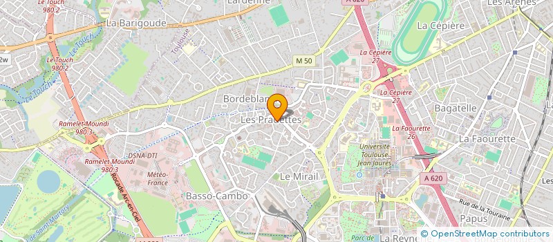 localisation de l'entreprise MONSIEUR ALEXANDRE COLOMBIER à TOULOUSE