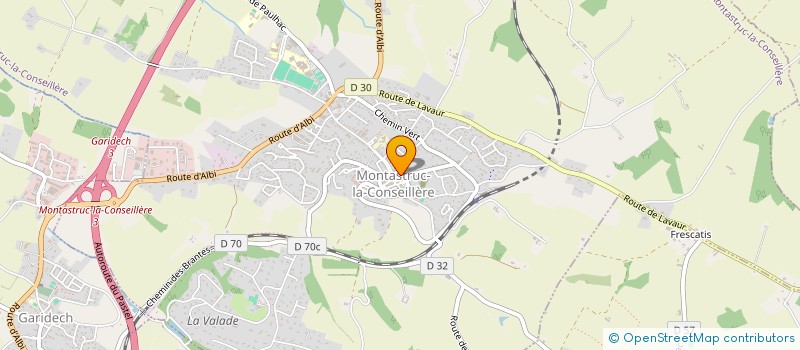 localisation de l'entreprise MONSIEUR ALEXANDRE COLON  MONTASTRUC-LA-CONSEILLERE