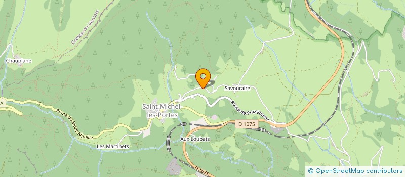 localisation de l'entreprise MONSIEUR ALEXANDRE COMBES  SAINT-MICHEL-LES-PORTES