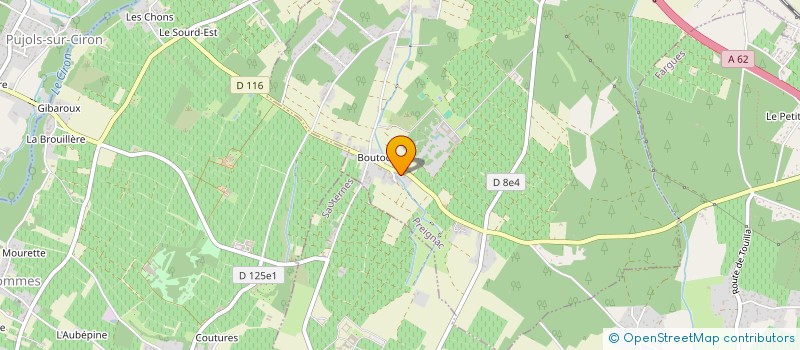 localisation de l'entreprise MONSIEUR ALEXANDRE COMMET  PREIGNAC